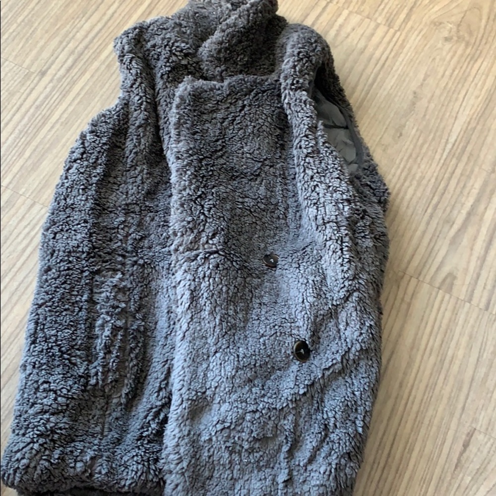 Gray vest!